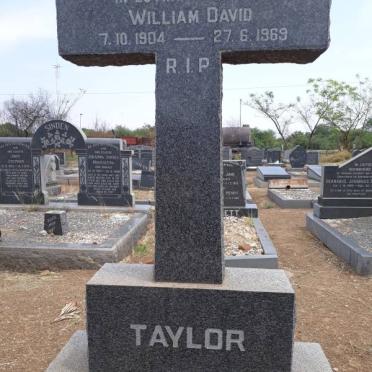 TAYLOR William David 1904-1969