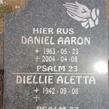 ? Diellie Aletta 1942-? :: Daniel Aaron 1963-2004