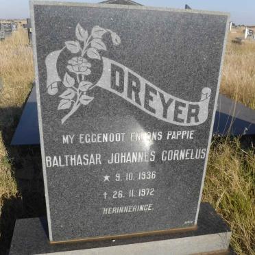 DREYER Balthasar Johannes Cornelus 1936-1972