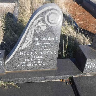 GROBBELAAR Jacobus Hendrik 1917-1983 &amp; Engela Petronella 1928-2003