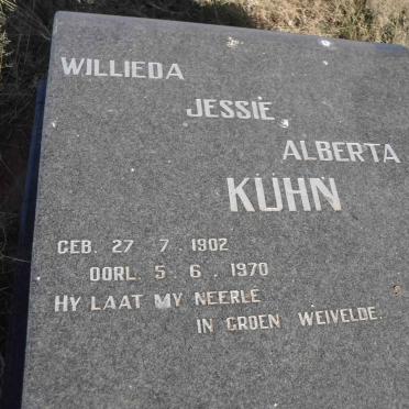 KUHN Willieda Jessie Alberta 1902-1970