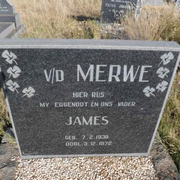 MERWE James, v.d. 1930-1972