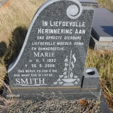 SMITH Marie 1922-2008