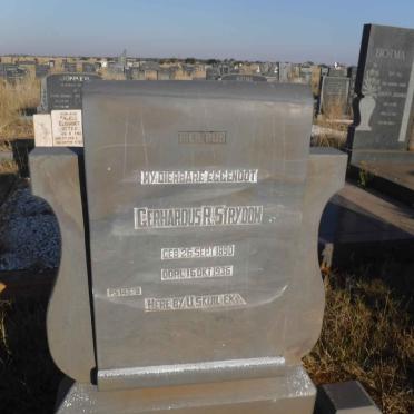 STRYDOM Gerhardus R. 1890-1936