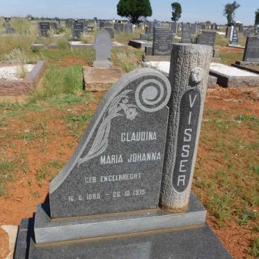 VISSER Glaudina Maria Johanna nee ENGELBRECHT 1885-1975