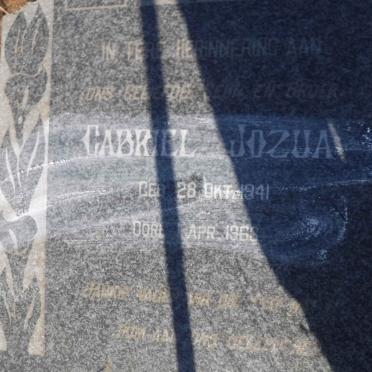 ? Gabriel Jozua 1941-1966