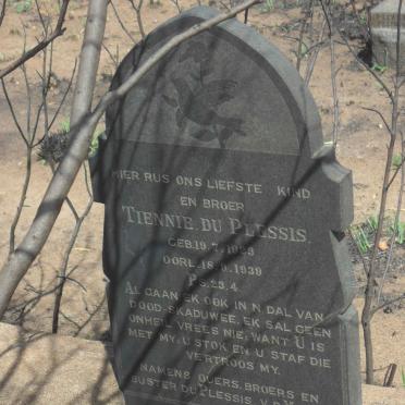 PLESSIS Tiennie, du 1923-1939