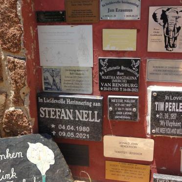 11. Memorial Wall - see names