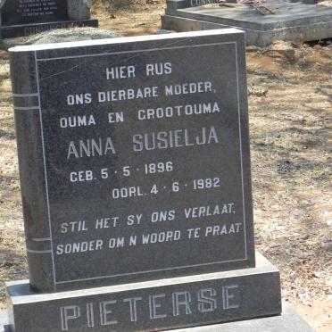 PIETERSE Anna Susielja 1896-1982