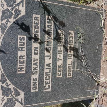 SNYMAN Cecilia J. nee BASSON 1905-1937 :: SNYMAN Sarel Christoffel 1931-2018