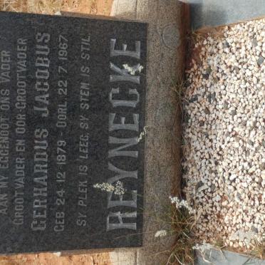 REYNECKE Gerhardus Jacobus 1879-1967