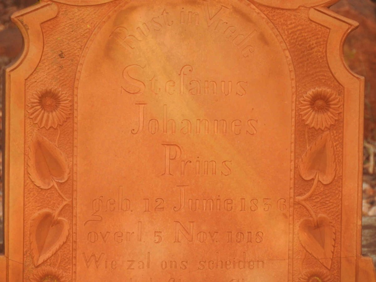 PRINS Stefanus Johannes 1836-1918