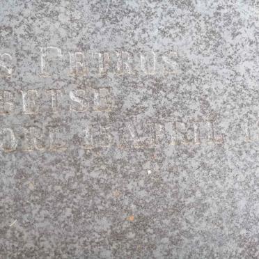 ROBBERTSE Jacobus Petrus 1870-1951 &amp; Alida Johanna Christina LOUW 1872-1956