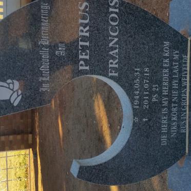 JOUBERT Petrus Francois 1944-2011