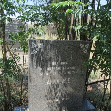 TOIT Anna M.E., du 1911-1978