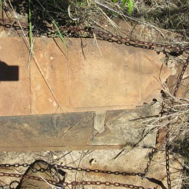 FOURIE Cornelia Johanna 1899-1899