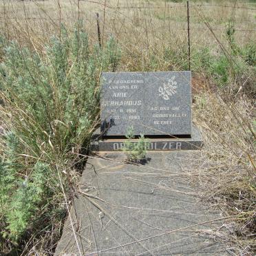 OBERHOLZER Arie Gerhardus 1951-1993