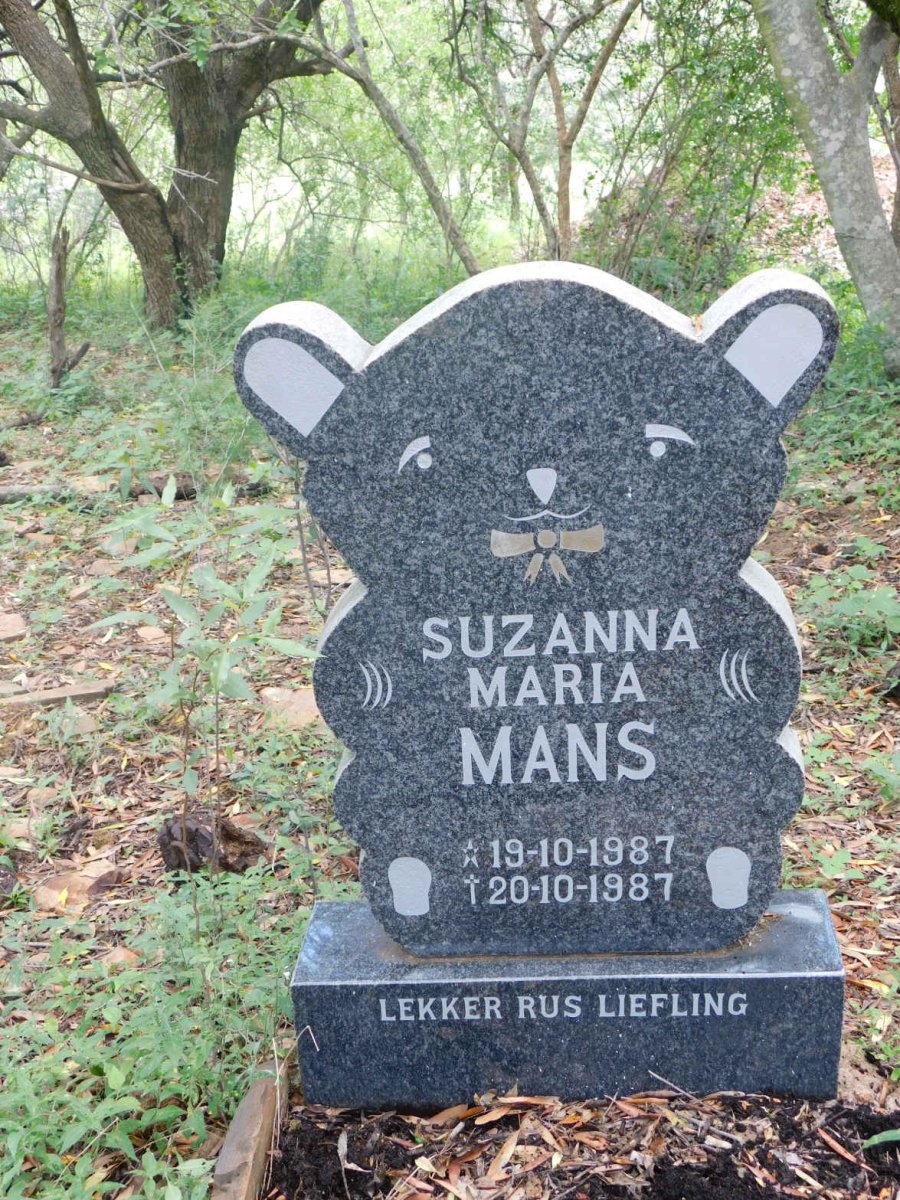 MANS Suzanna Maria 1987-1987