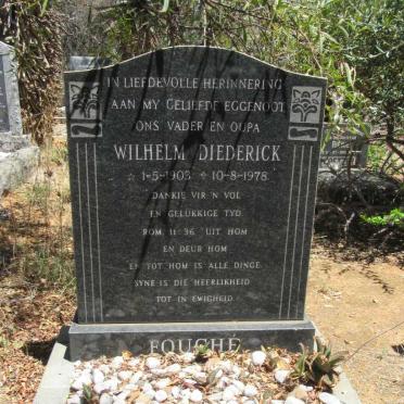 FOUCHE Wilhelm Diederick 1903-1978