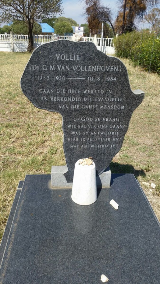 VOLLENHOVEN G.M., van 1938-1984