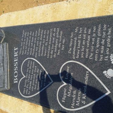 BOSSERT Phillip Jacob 1957-2011