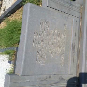 NIENABER Martha H.E. nee LE ROUX 1867-1951