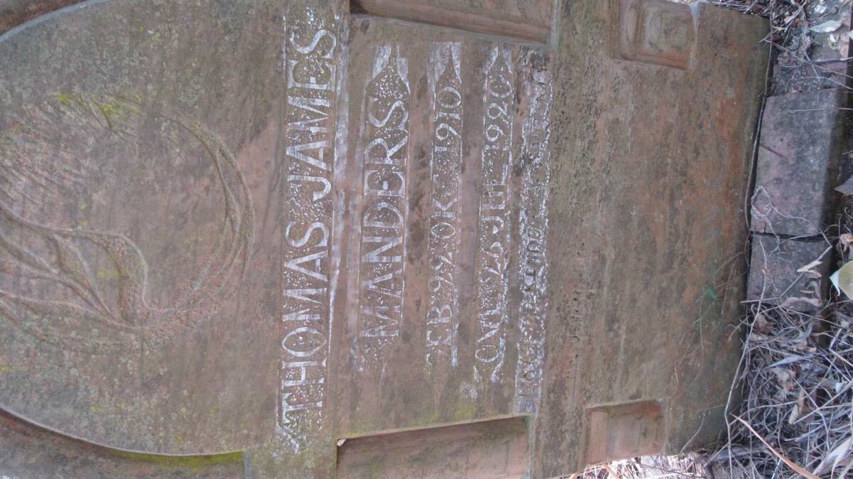 MANDERS Thomas James 1910-1920