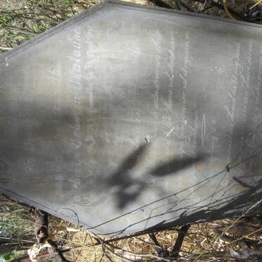 JOUBERT Susara Scherlottha nee VAN TONDER 1812-1877