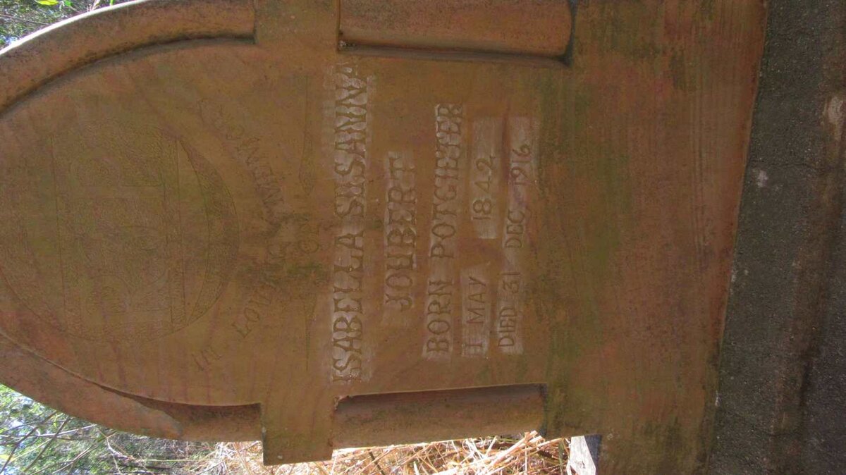 JOUBERT Isabella Susanna nee POTGIETER 1842-1916