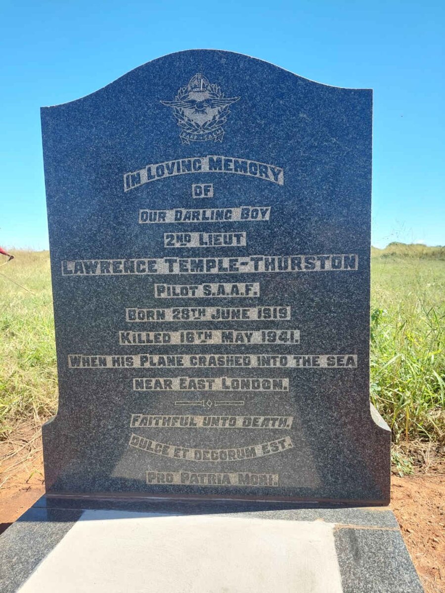 THURSTON Lawrence, TEMPLE- 1919-1941