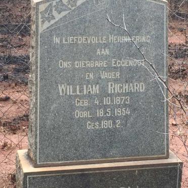 BENSON William Richard 1873-1954