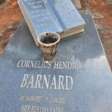 BARNARD Cornelius Hendrik 1927-2011