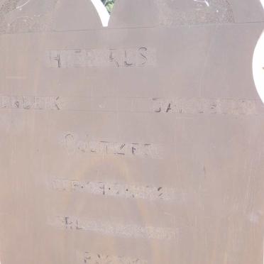 COETZEE Hendrik Jakobus 1872-1953