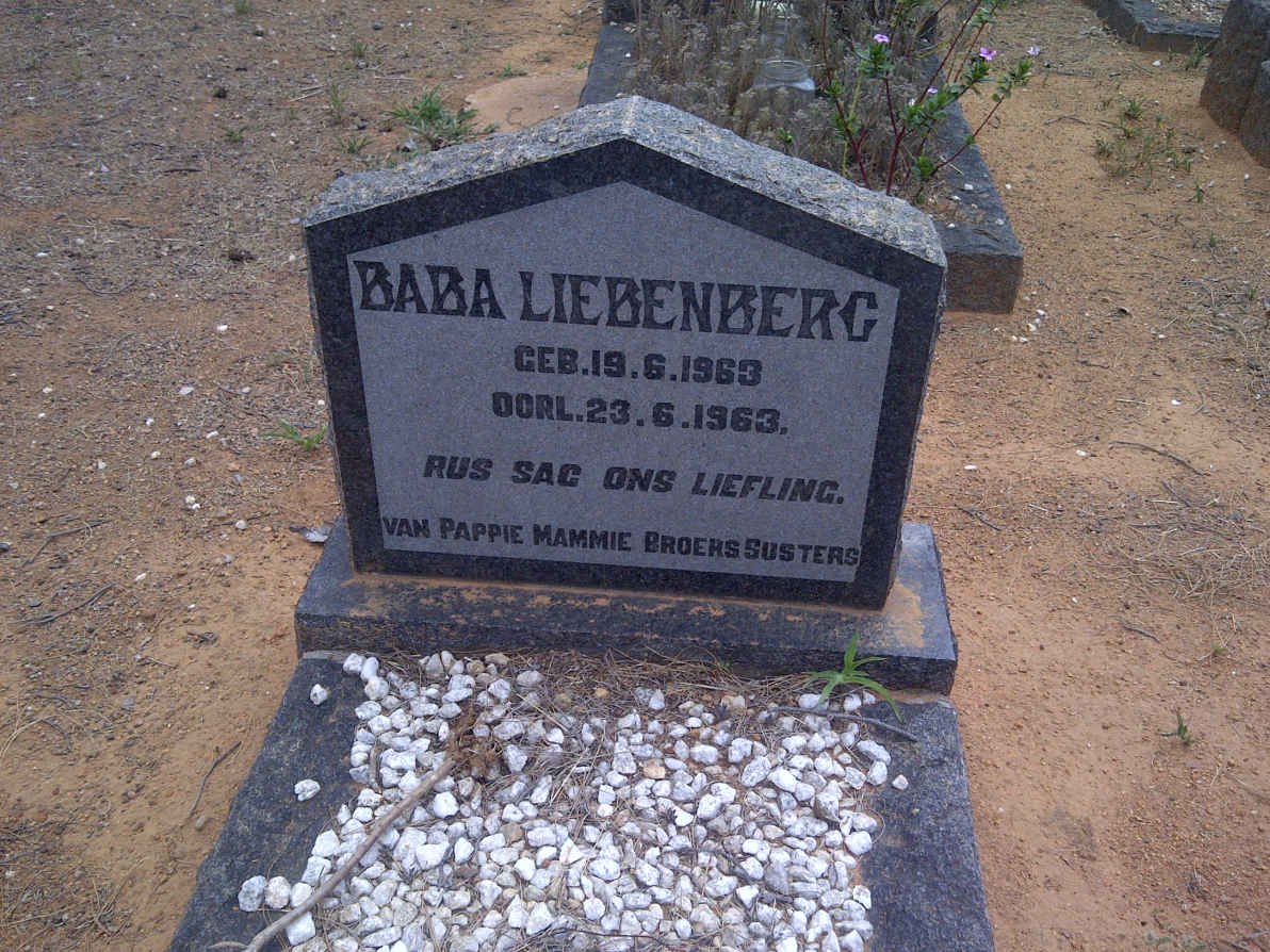 LIEBENBERG 1963-1963