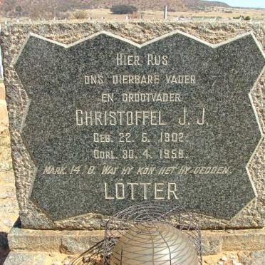 LOTTER Christoffel J.J. 1902-1958
