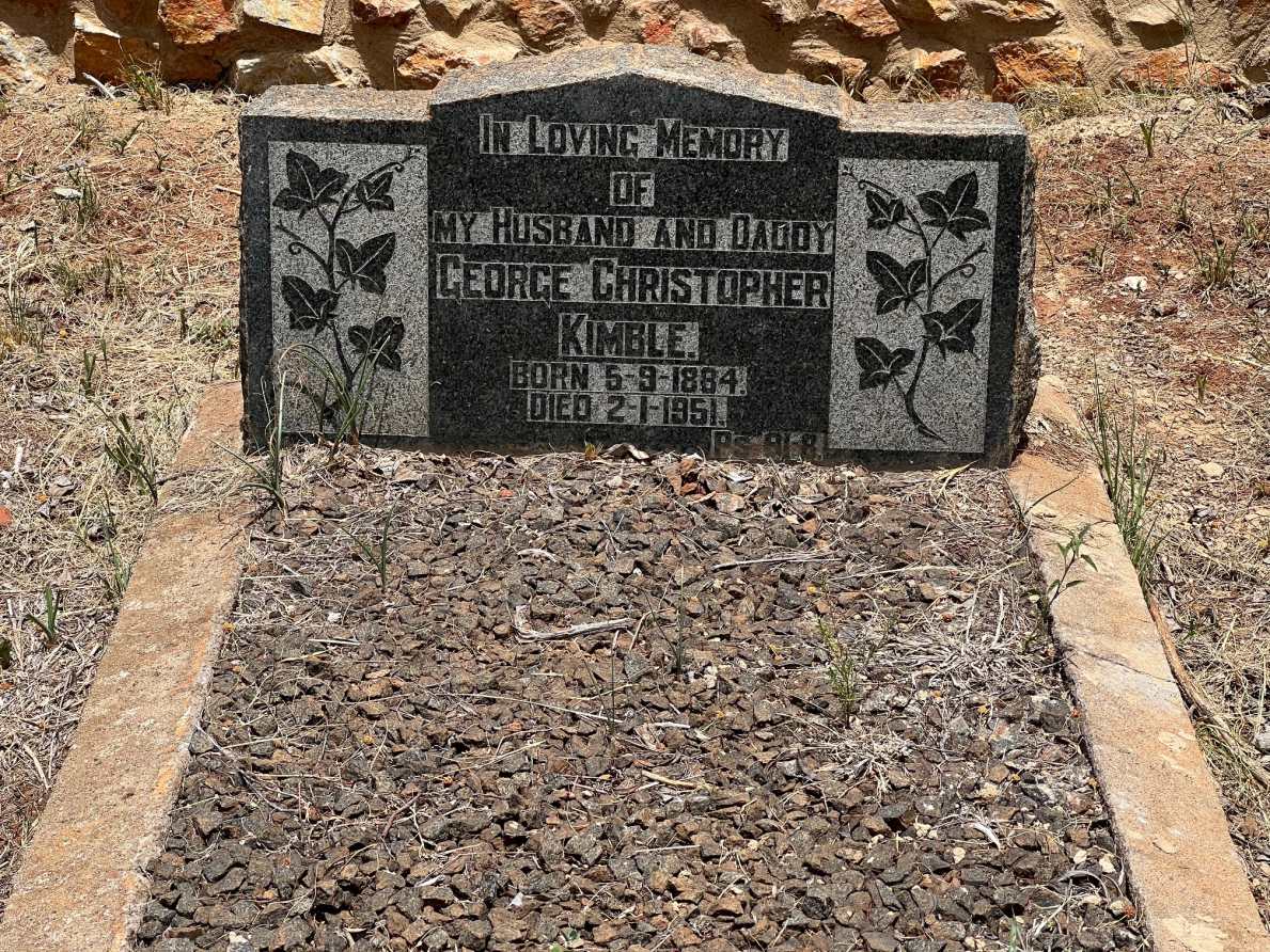 KIMBLE George Christopher 1884-1951