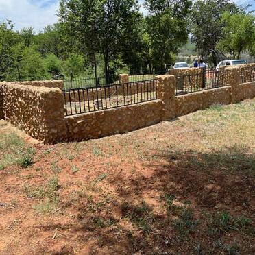 North West, POTCHEFSTROOM district, Buffelshoek 471 IQ, farm cemetery_8