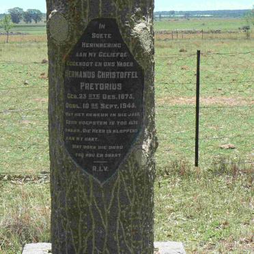 PRETORIUS Hermanus Christoffel 1875-1945