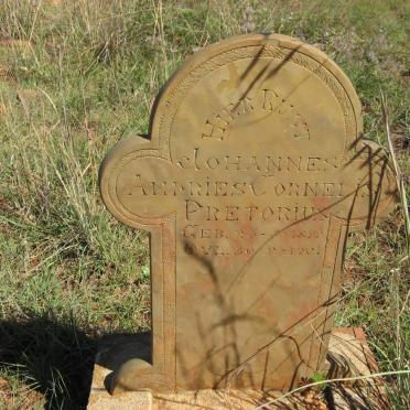 PRETORIUS Johannes Andries Cornelis 1899-1901