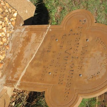 VUUREN Petrus Lourens, J.v. 1871-1943