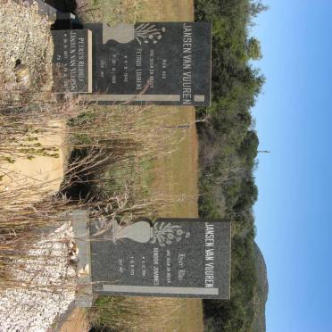 VUUREN Petrus Lourens, Jansen van 1940-1966 :: JANSEN VAN VUUREN Hendrik Johannes 1946-1976