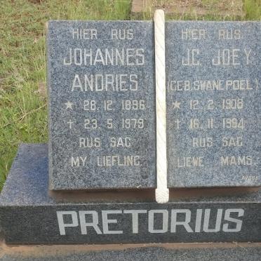 PRETORIUS Johannes Andries 1896-1979 &amp; J.C. SWANEPOEL 1908-1994