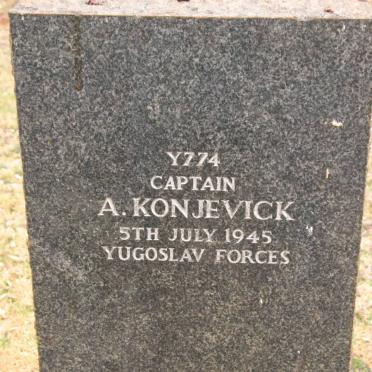KONJEVICK A. -1945