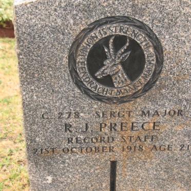 PREECE R.J. -1918