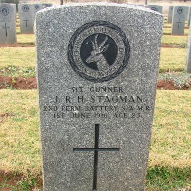STAGMAN J.R.H. -1916
