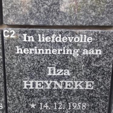 HEYNEKE Ilza 1958-2011