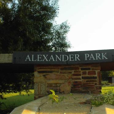 North West, POTCHEFSTROOM, Alexander Park cemetery