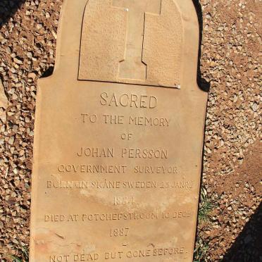 PERSSON John 1834-1887