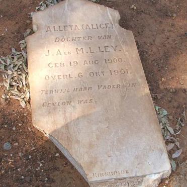 LEY Alletta 1900-1901