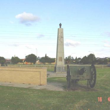 North West, POTCHEFSTROOM, Artillery Memorial